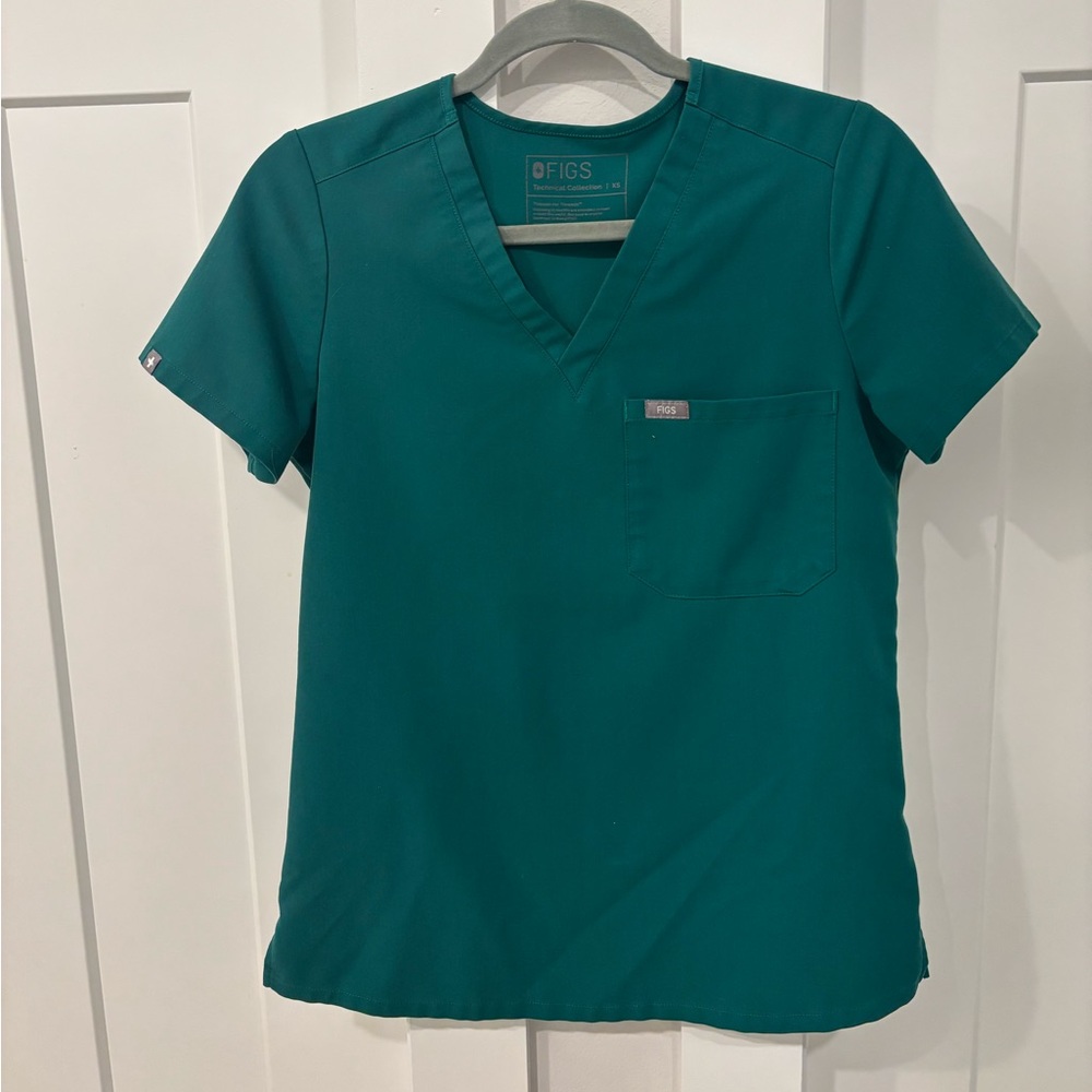 FIGS Women's Green Scrub Set XS